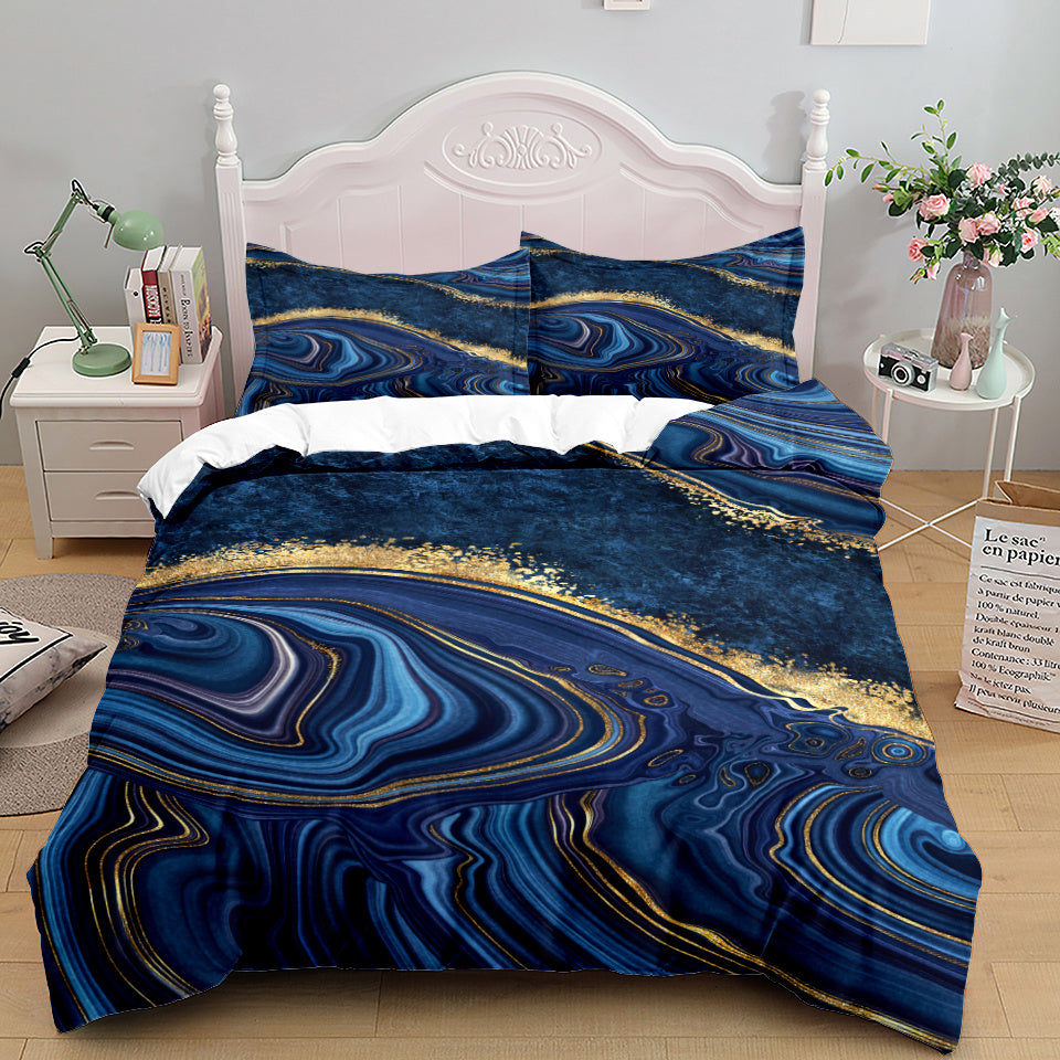 Bedding Home Textile Quilt Cover Three-Piece Set