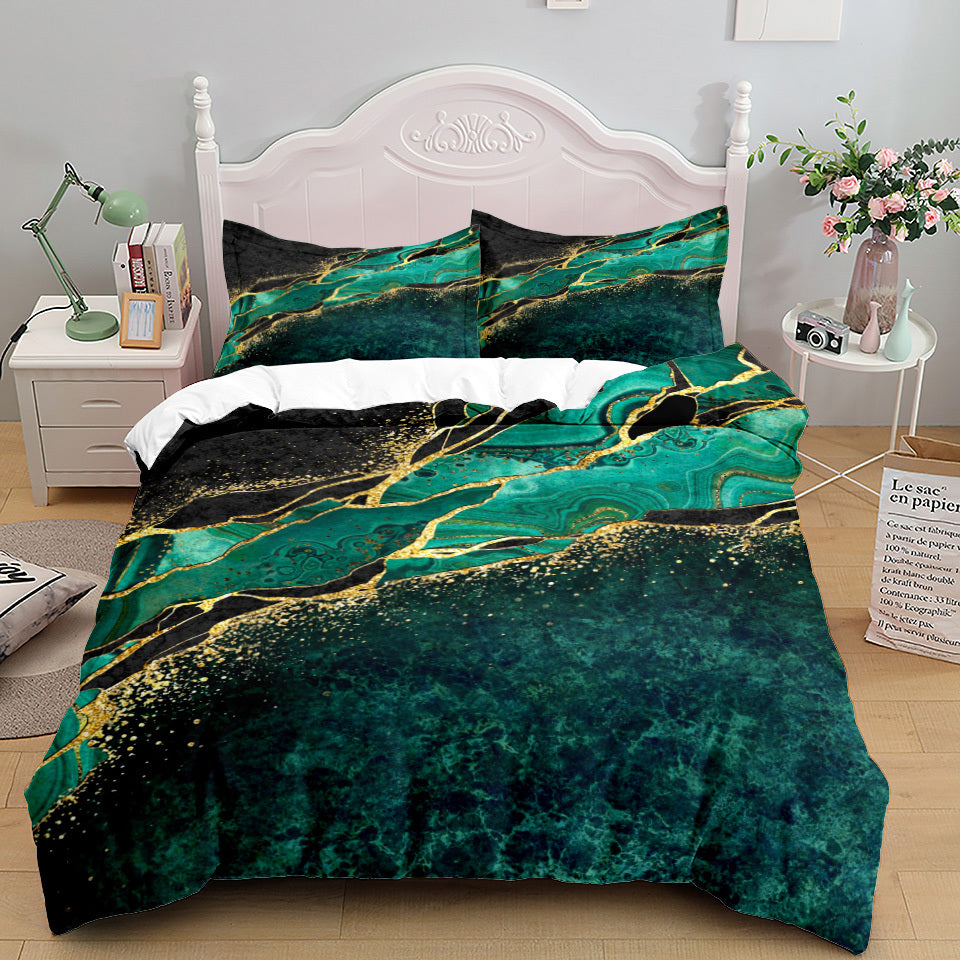 Bedding Home Textile Quilt Cover Three-Piece Set