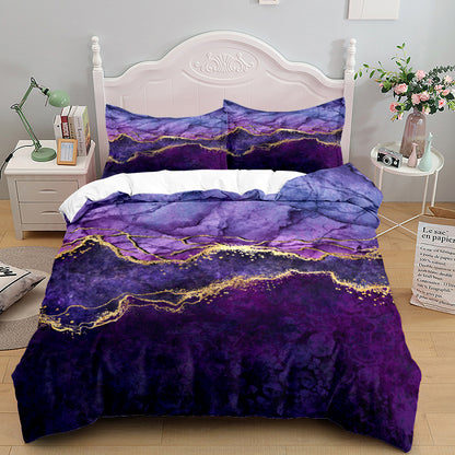 Bedding Home Textile Quilt Cover Three-Piece Set