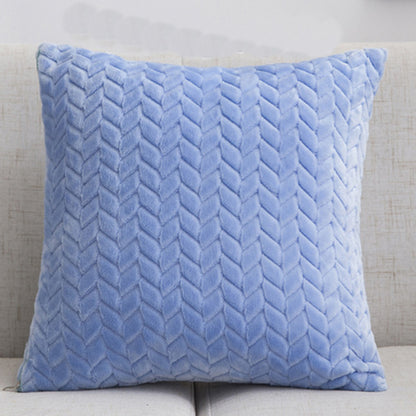 Flannel Solid Color Throw Pillow Cover – Nordic Simple Style