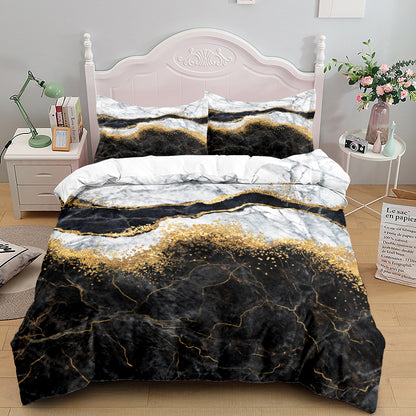 Bedding Home Textile Quilt Cover Three-Piece Set