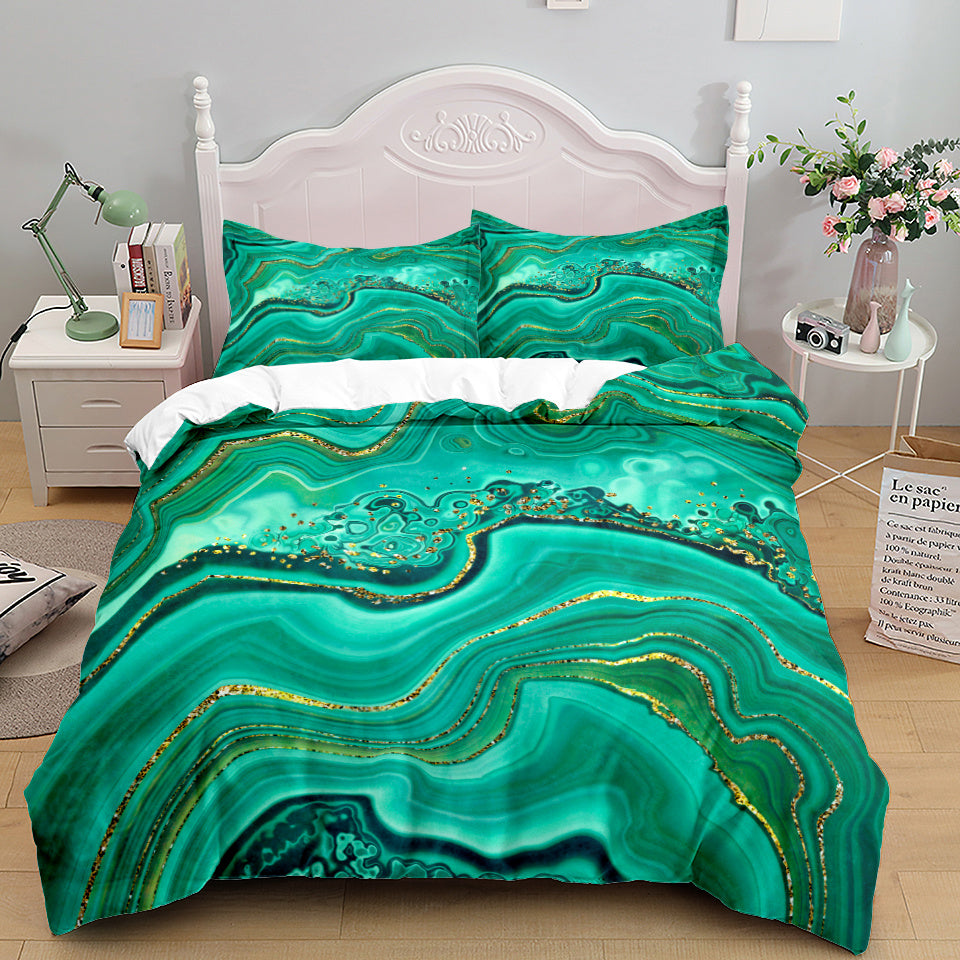 Bedding Home Textile Quilt Cover Three-Piece Set