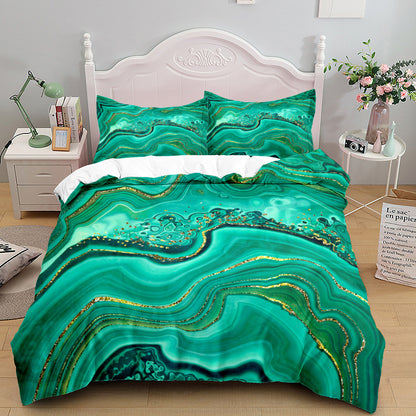 Bedding Home Textile Quilt Cover Three-Piece Set