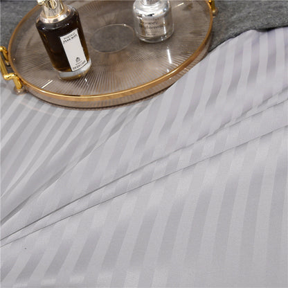 Geometric Flower Bedding Set – Nordic Style Quilt Cover and Pillowcase