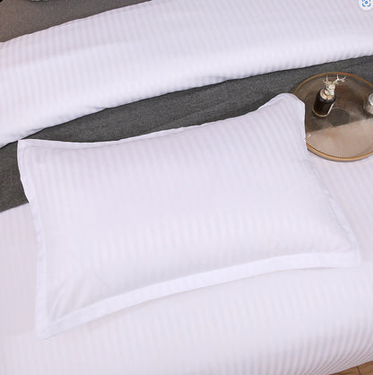 Geometric Flower Bedding Set – Nordic Style Quilt Cover and Pillowcase